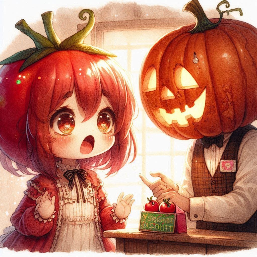トマトちゃんとふしぎなスーパー