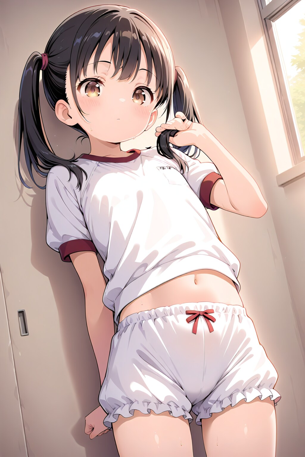 体操服美少女