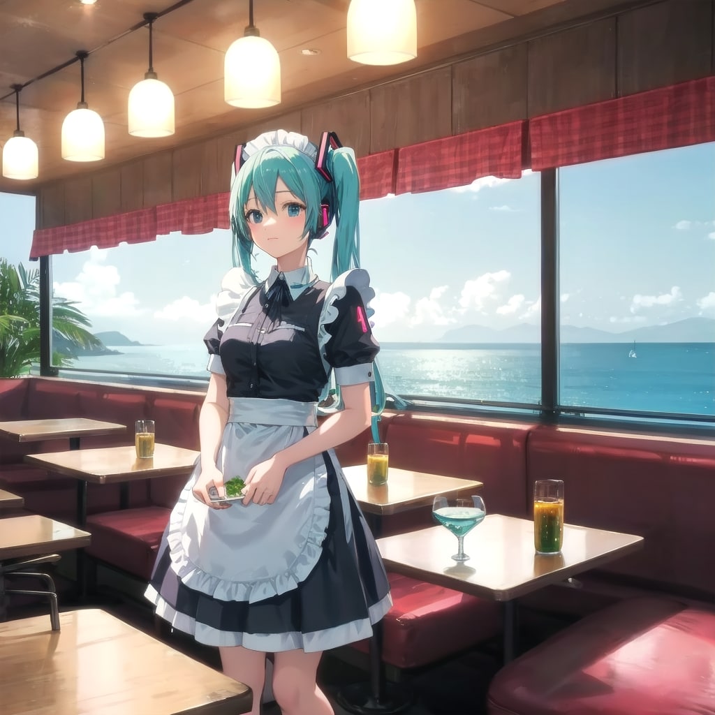 V4B　初音ミク | の人気AIイラスト・グラビア