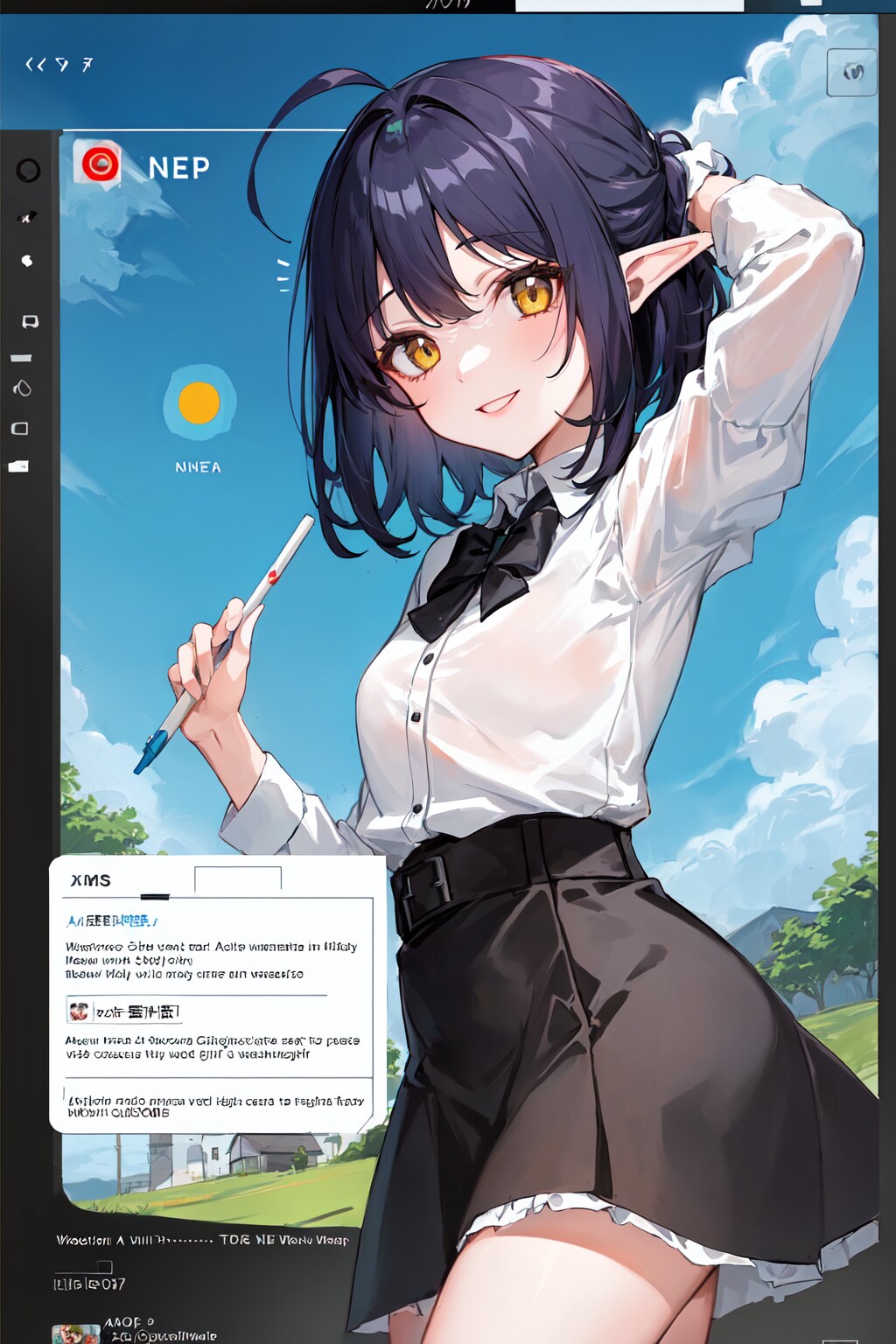 お天気エルフさん
