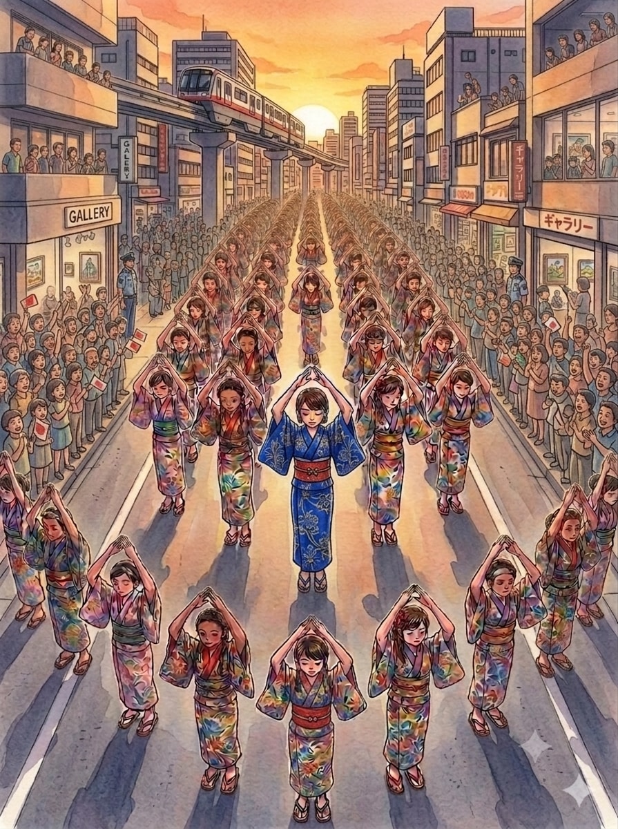 夕暮れカーチャーシ（那覇市内）