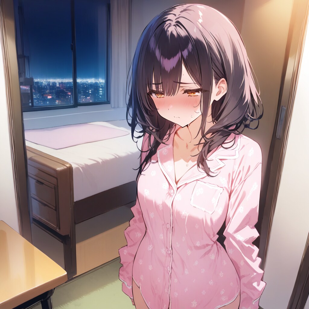 1人で寝れない子