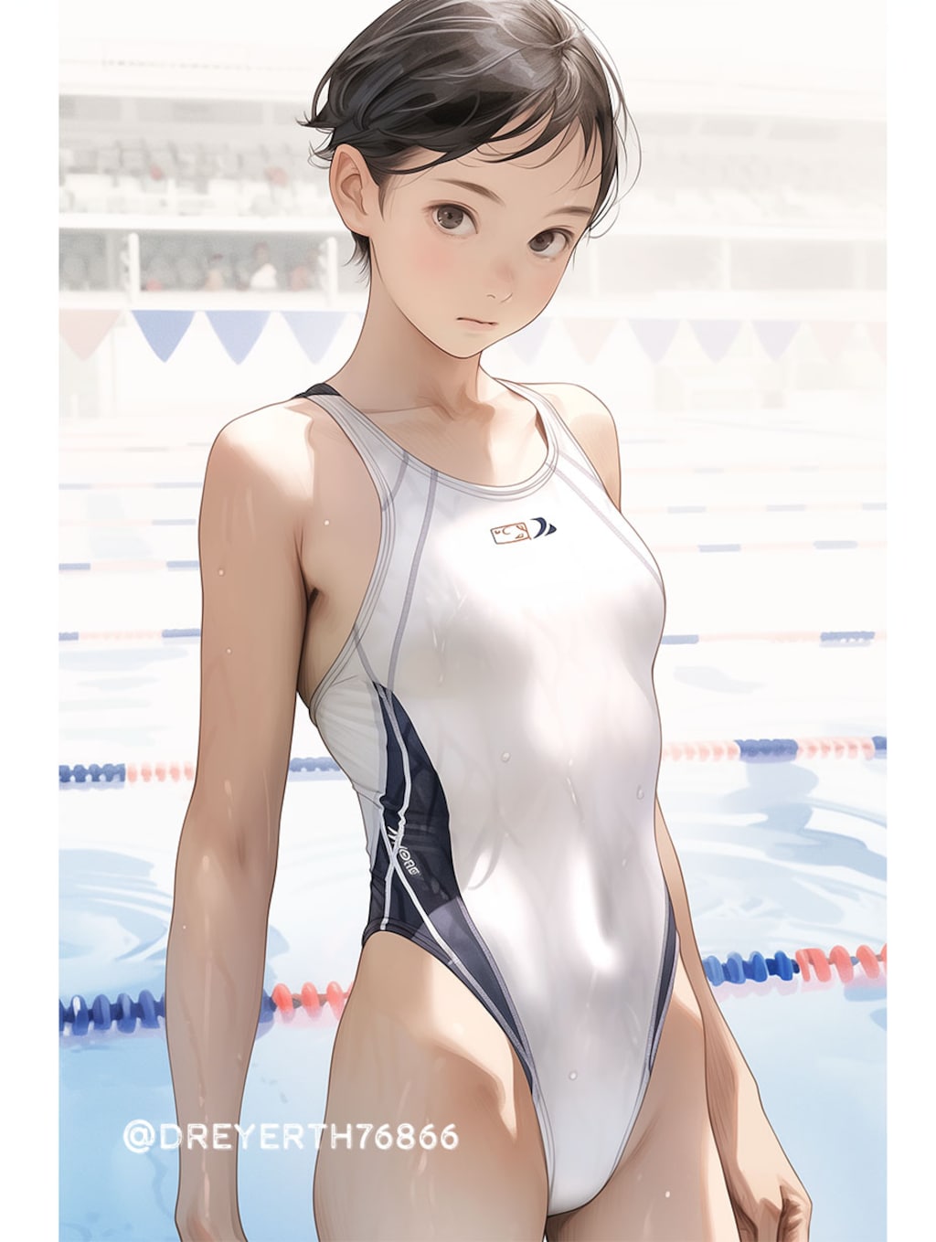 水着少女（一部）