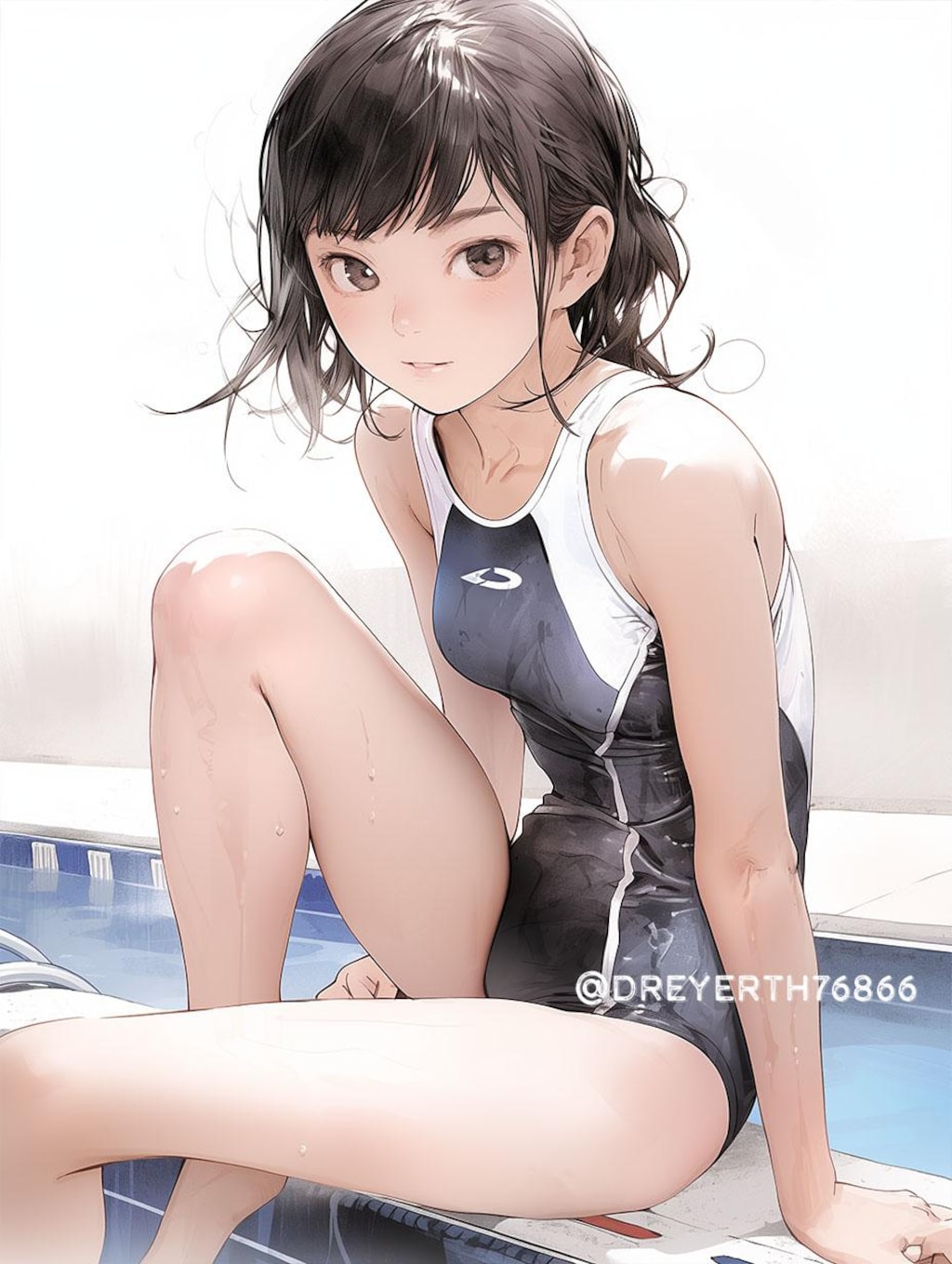 水着少女（一部）