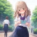 これ絶対えっちな女の子だって思われてるよね・・・ 4枚目
