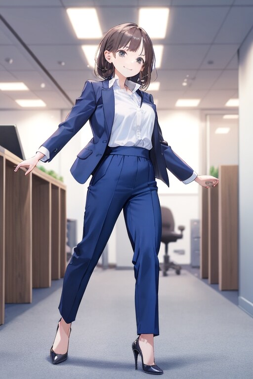 お・と・な・のスーツ女子　オフィスでオペラ