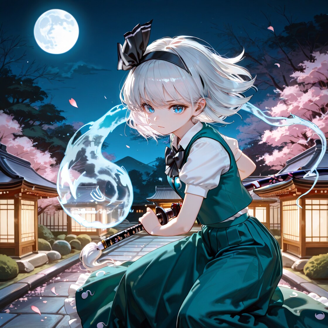 剣士ようむ | の人気AIイラスト・グラビア