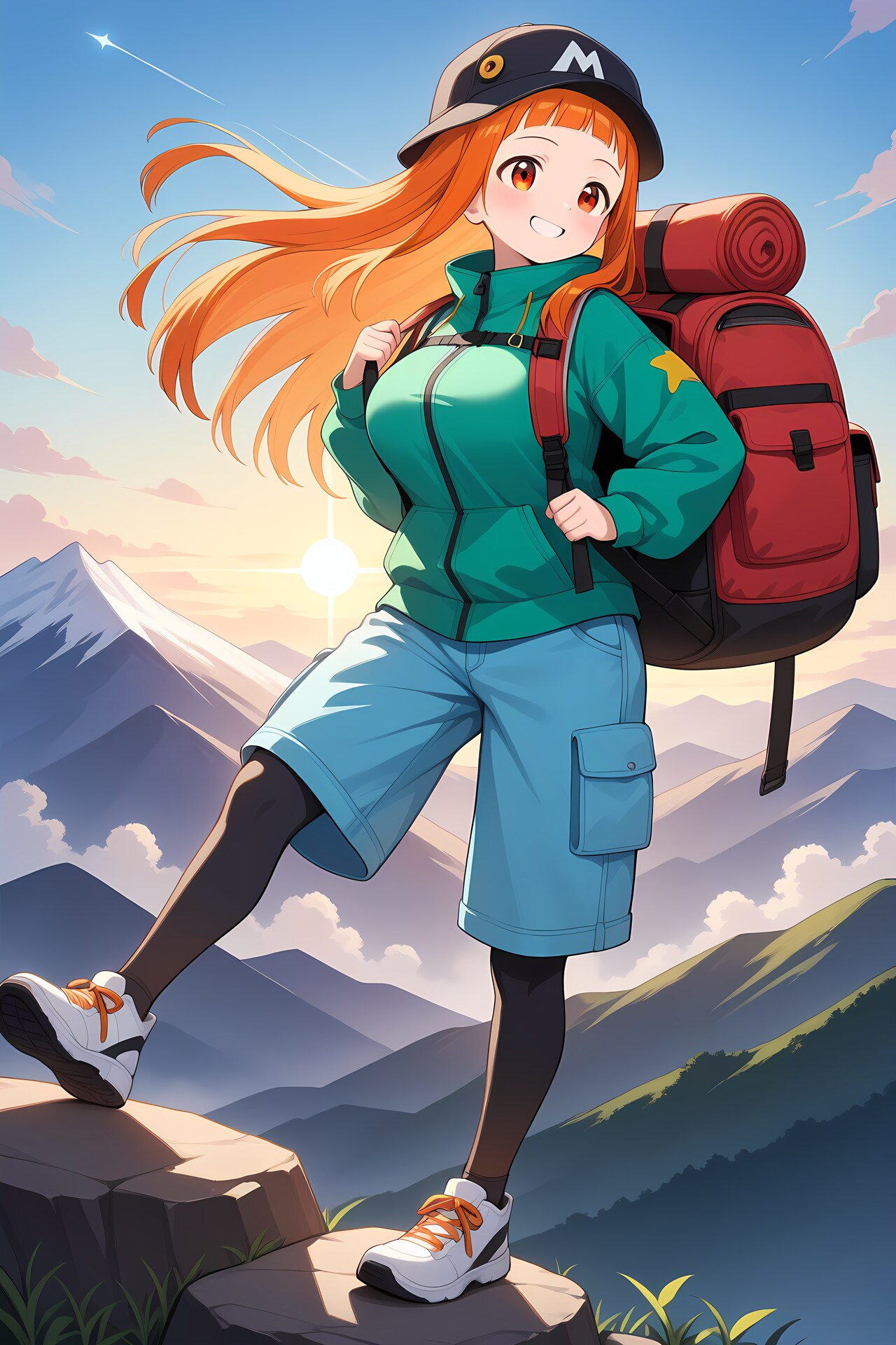 登山 | の人気AIイラスト・グラビア