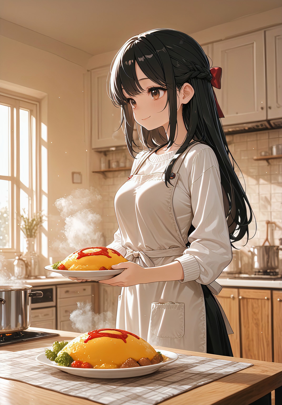 咲夜の手作りオムライス