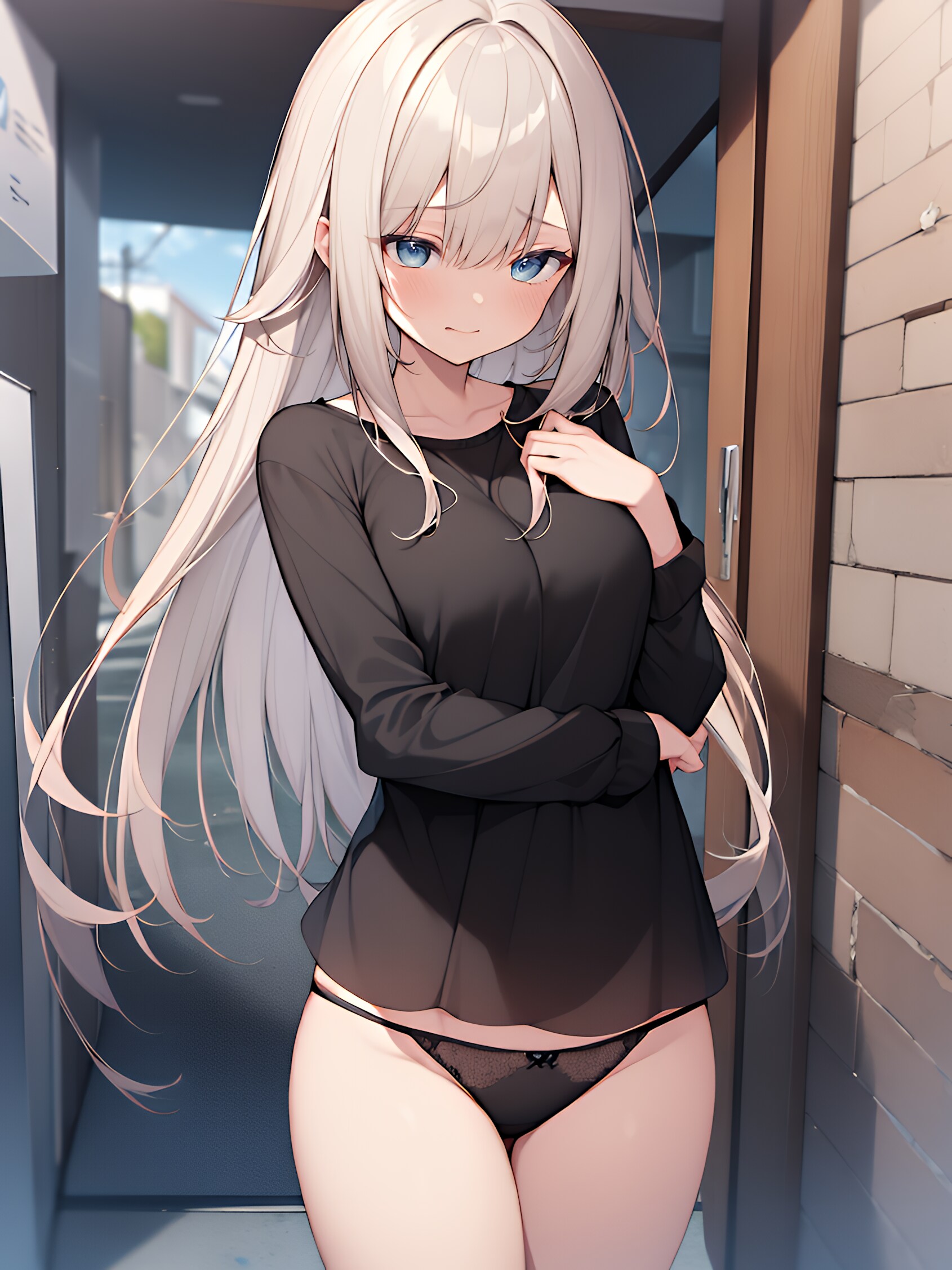 大人の女性は黒色で