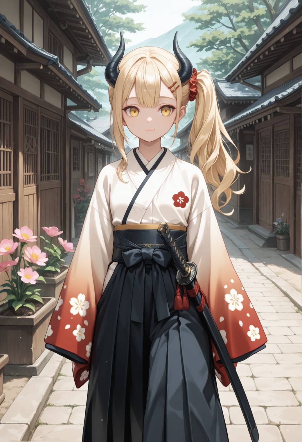 侍女鬼高生さん | の人気AIイラスト・グラビア