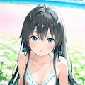 黒髪女子 2枚目
