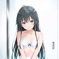 黒髪女子 5枚目
