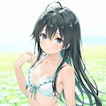 黒髪女子 4枚目