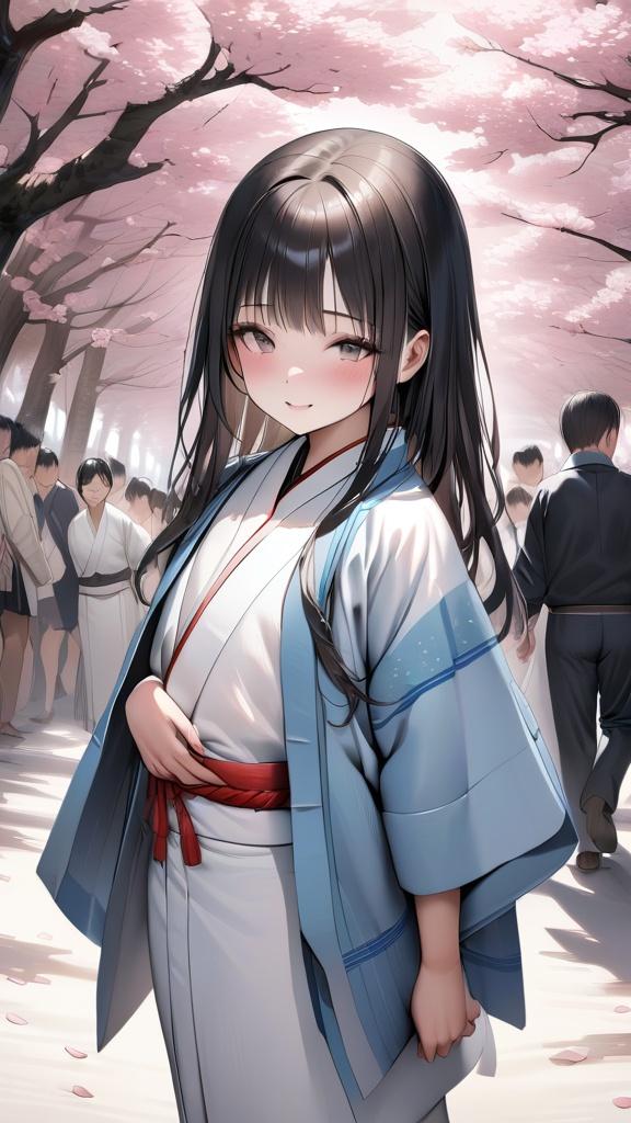 桜の少女参加