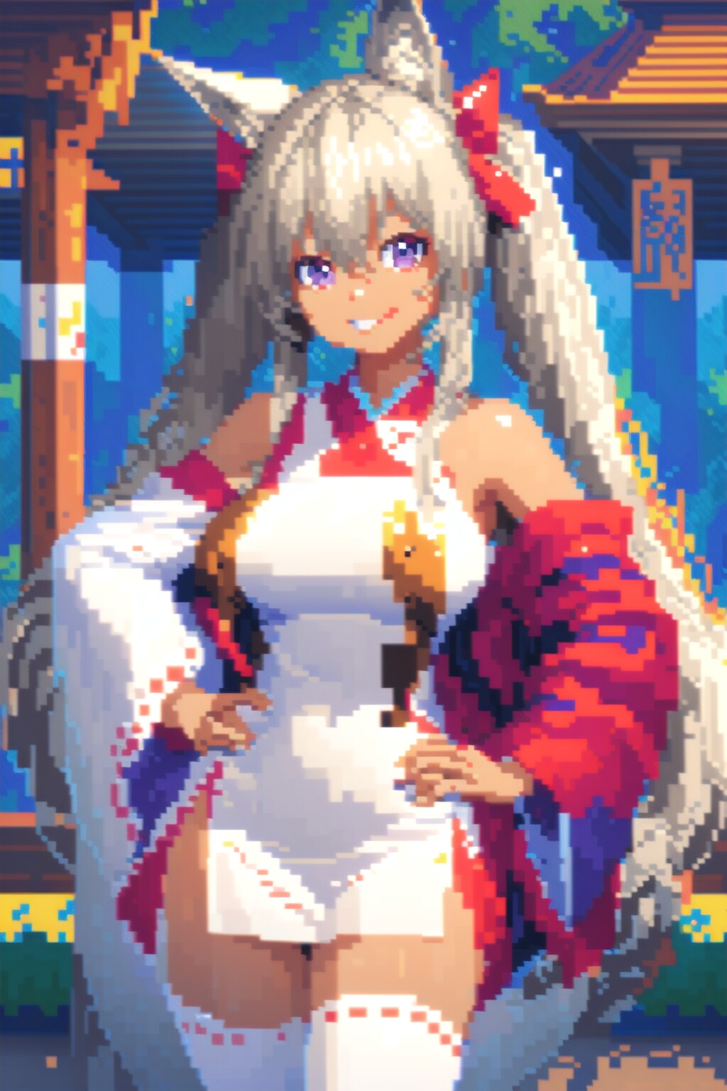 狐巫女ドットver.