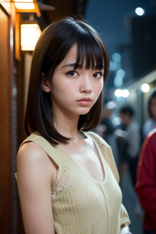 夜の街角