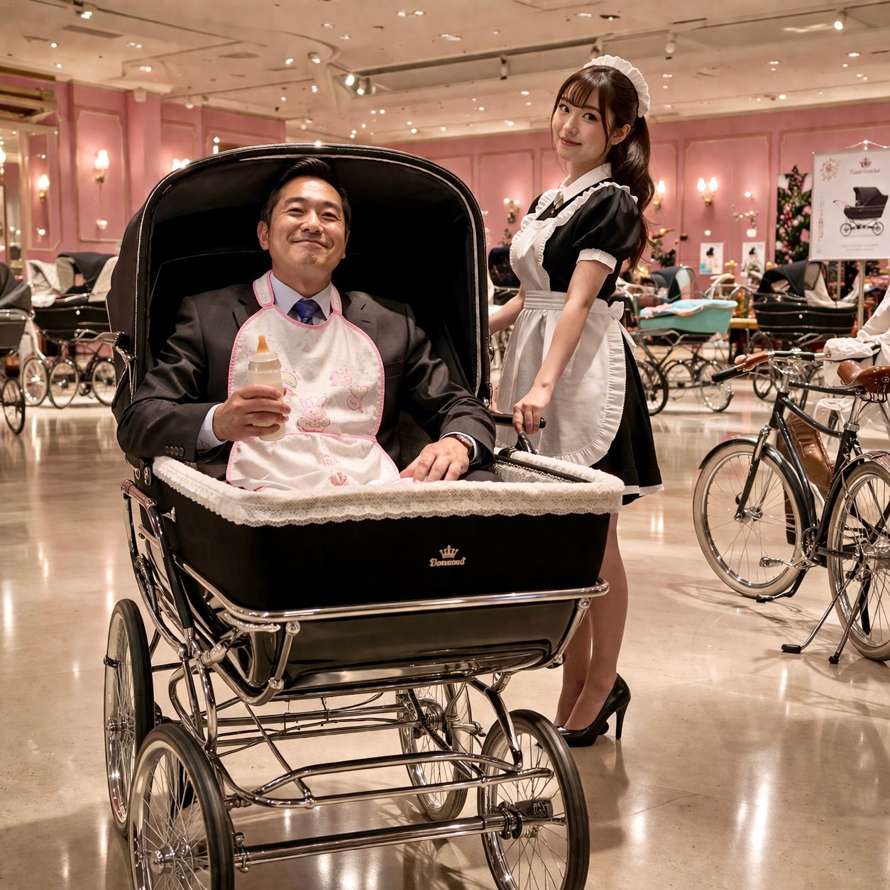 大人のための乳母車SHOW