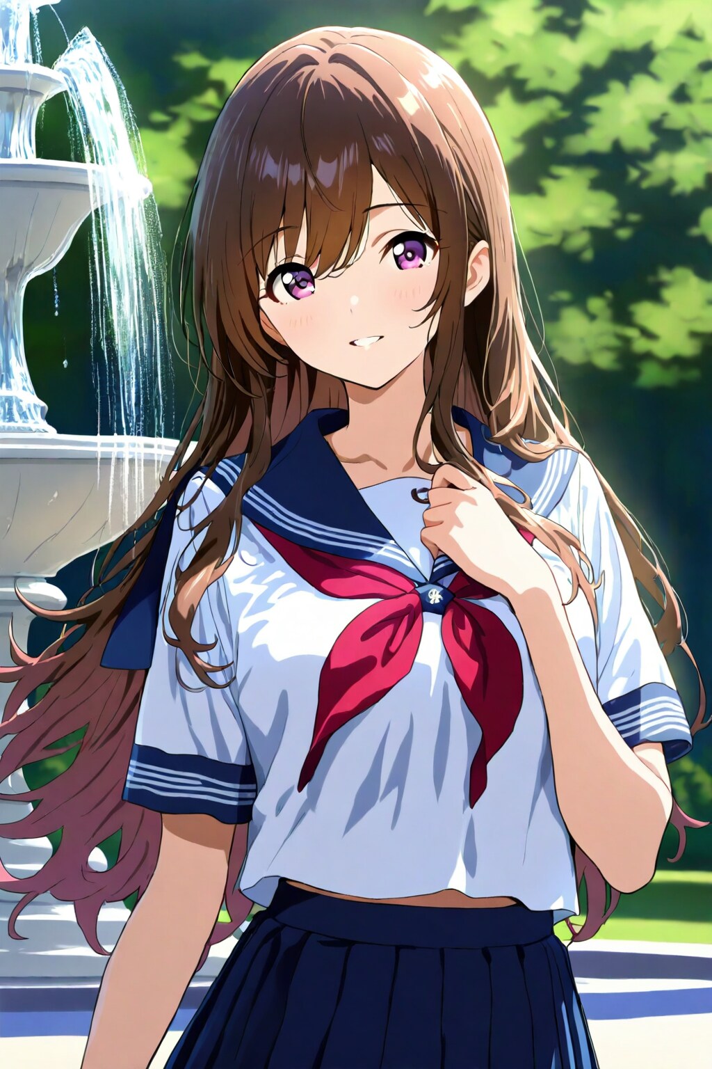 紗耶香と制服デート