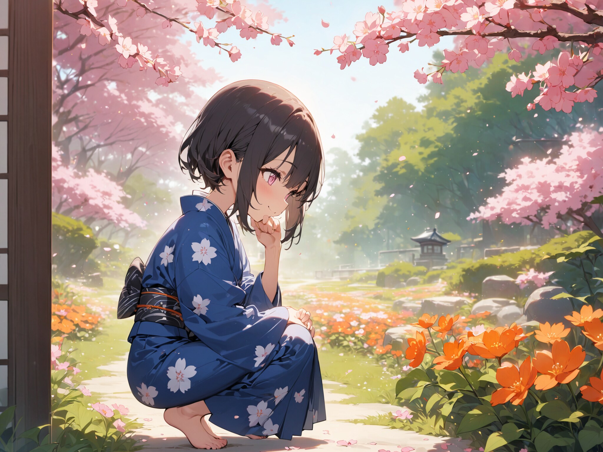路傍の花
