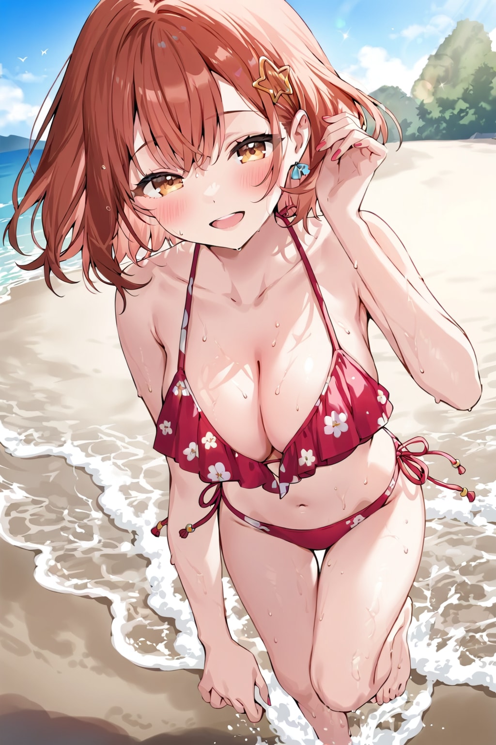 水着の彼女