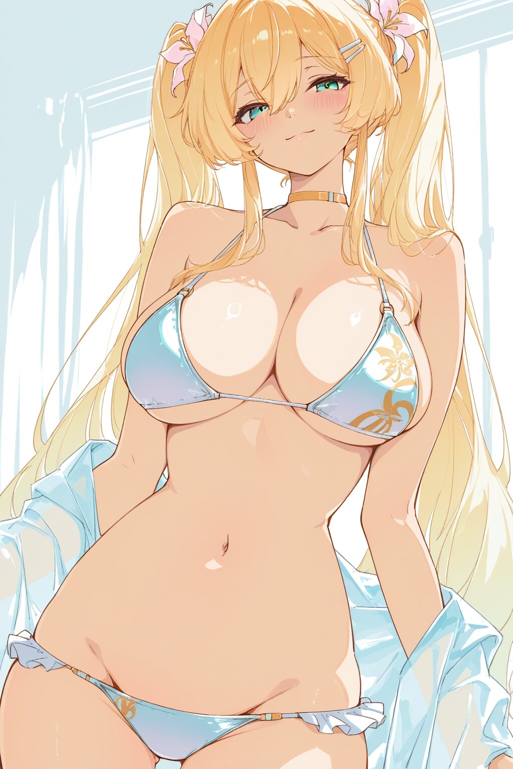 白ビキニ