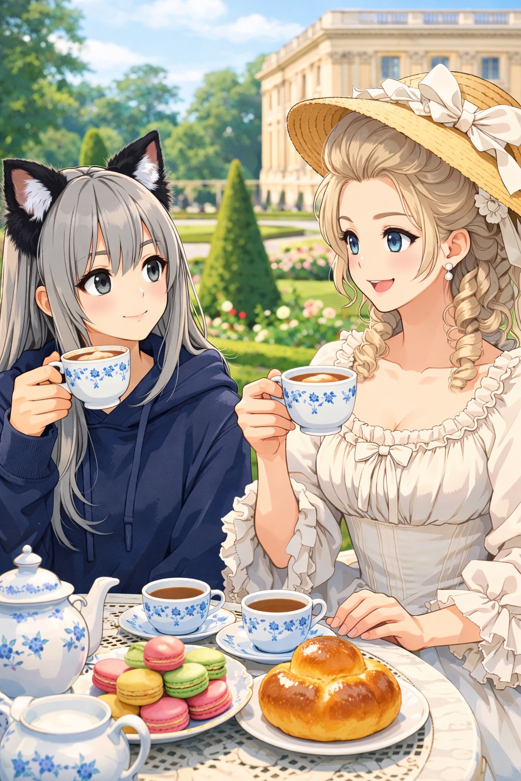 パンが無いので、ブリオッシュをお食べなさい | の人気AIイラスト・グラビア