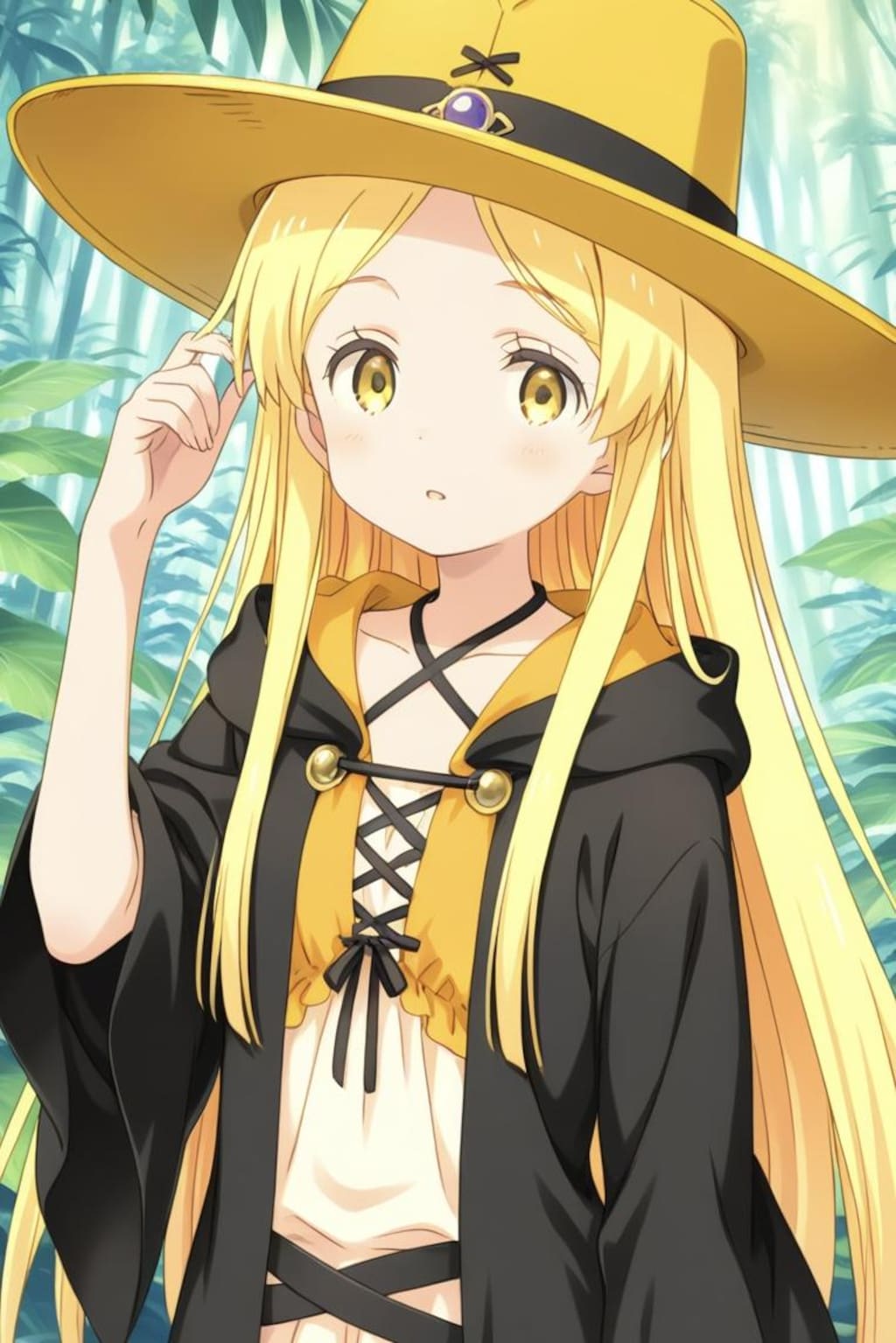 世界各地を冒険する魔法使いの女の子