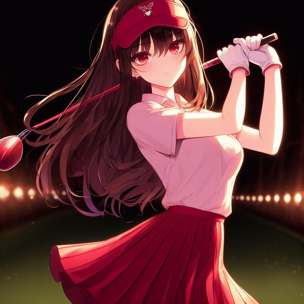 紅い蜂のゴルファー