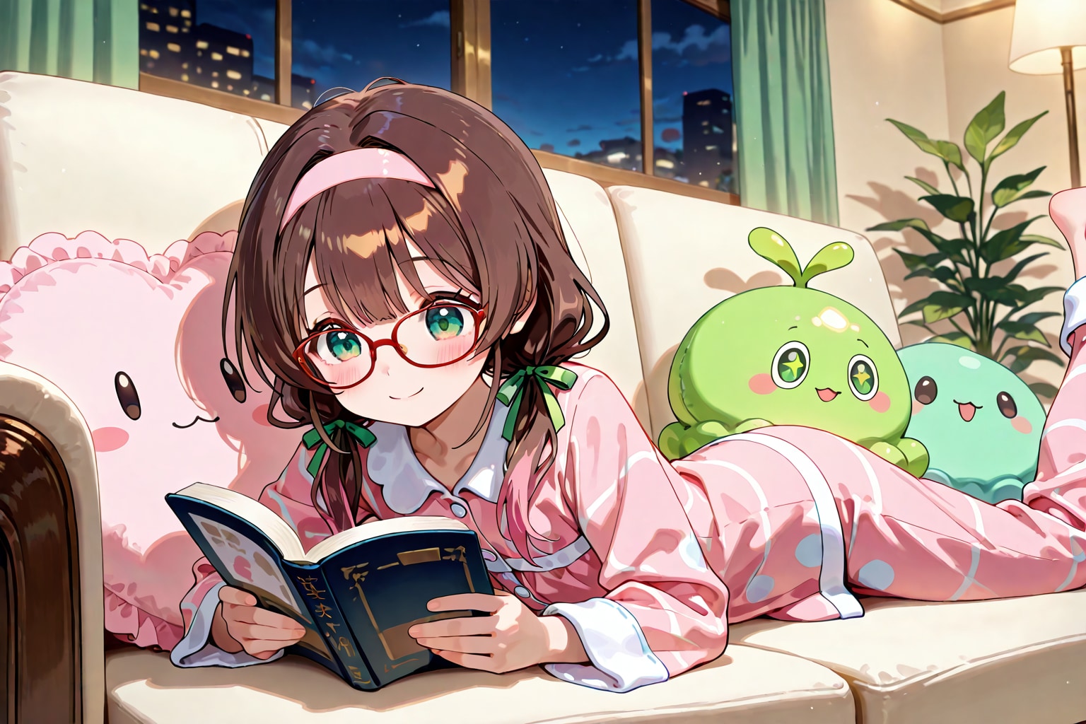 リラックスモード優花ちゃん | の人気AIイラスト・グラビア