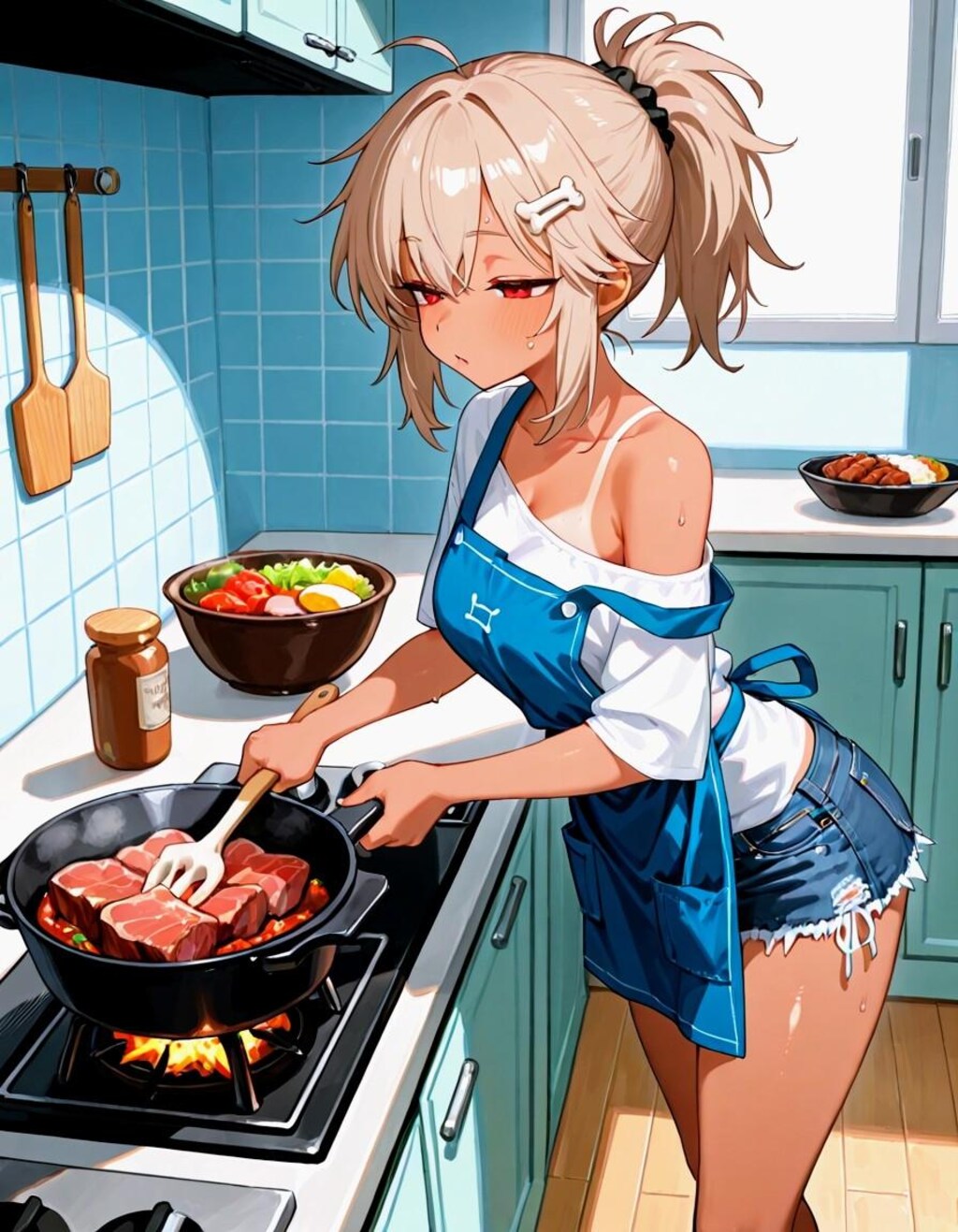 大忙しな、まこっちゃん🍖💦
