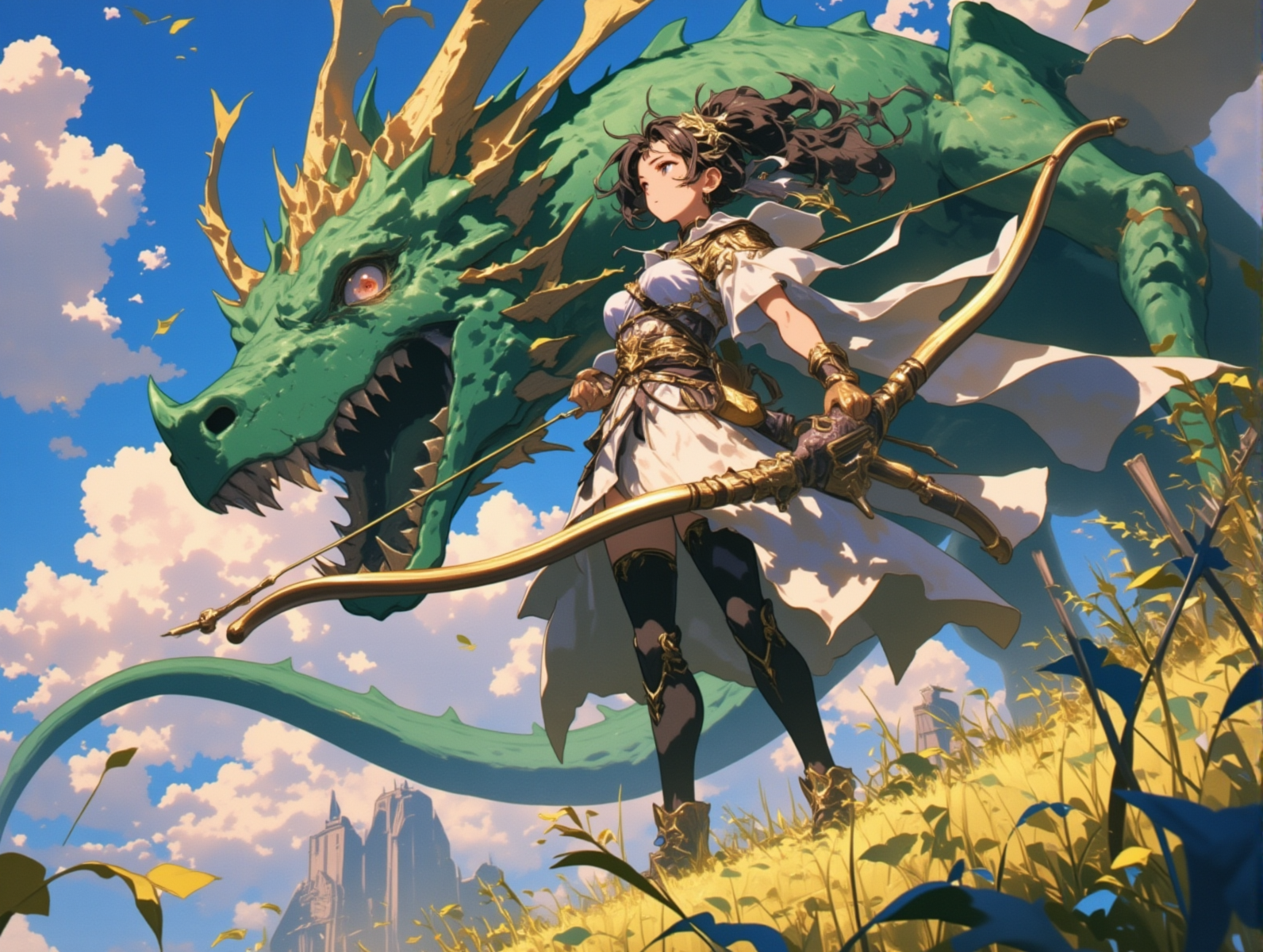 Bow & Arrow_13 | の人気AIイラスト・グラビア