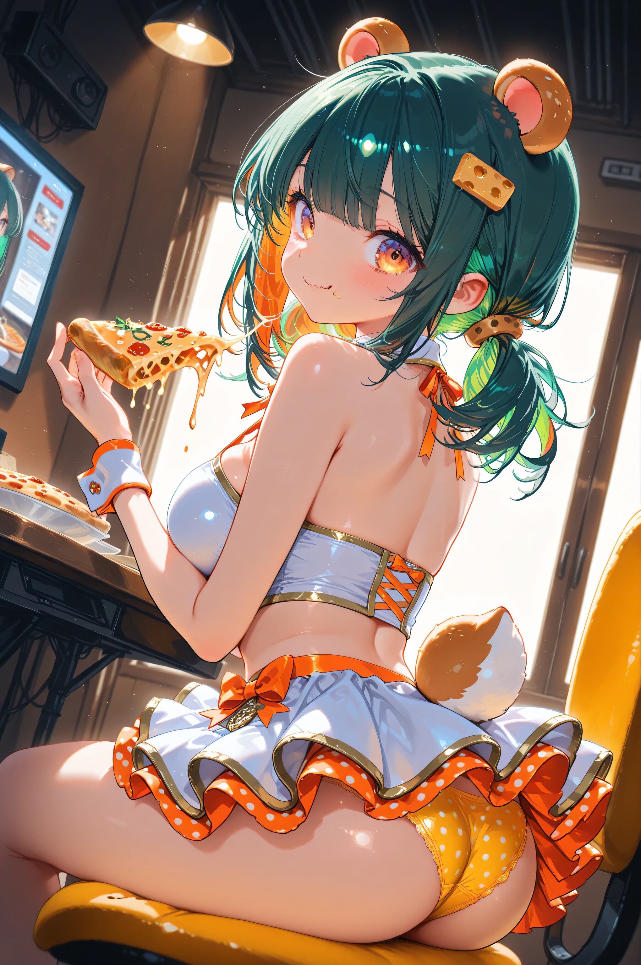 ライブ前の腹ごしらえですっ♡
