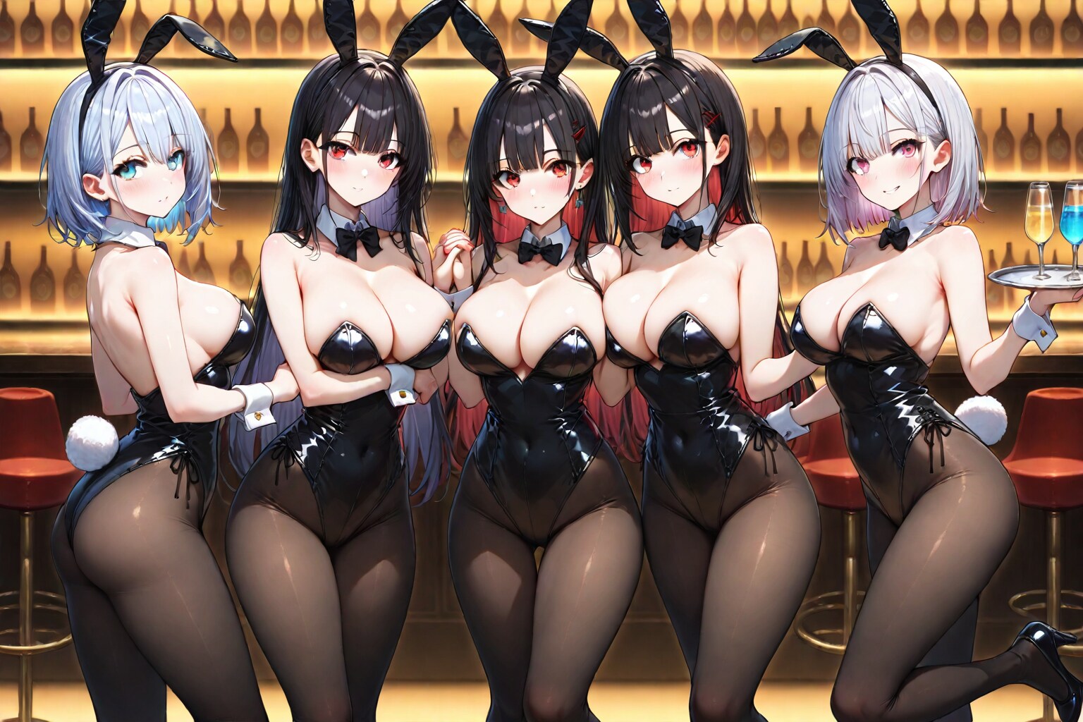 新モデルでバニーガール