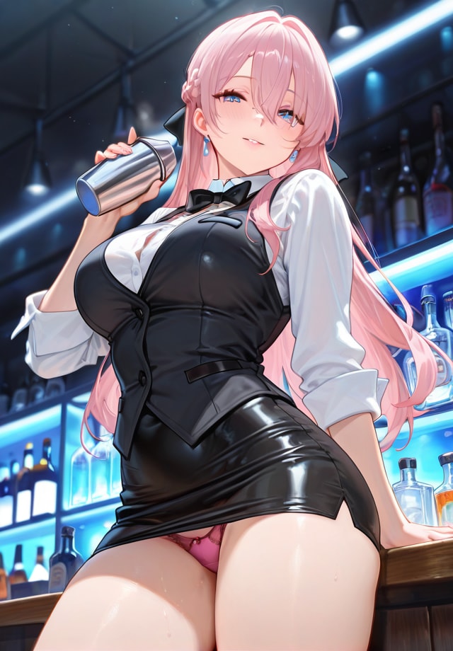 下から失礼しま～す♥　バーテンダー編
