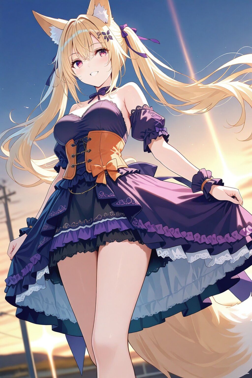 Unicorn でMinamo as Rapunzel