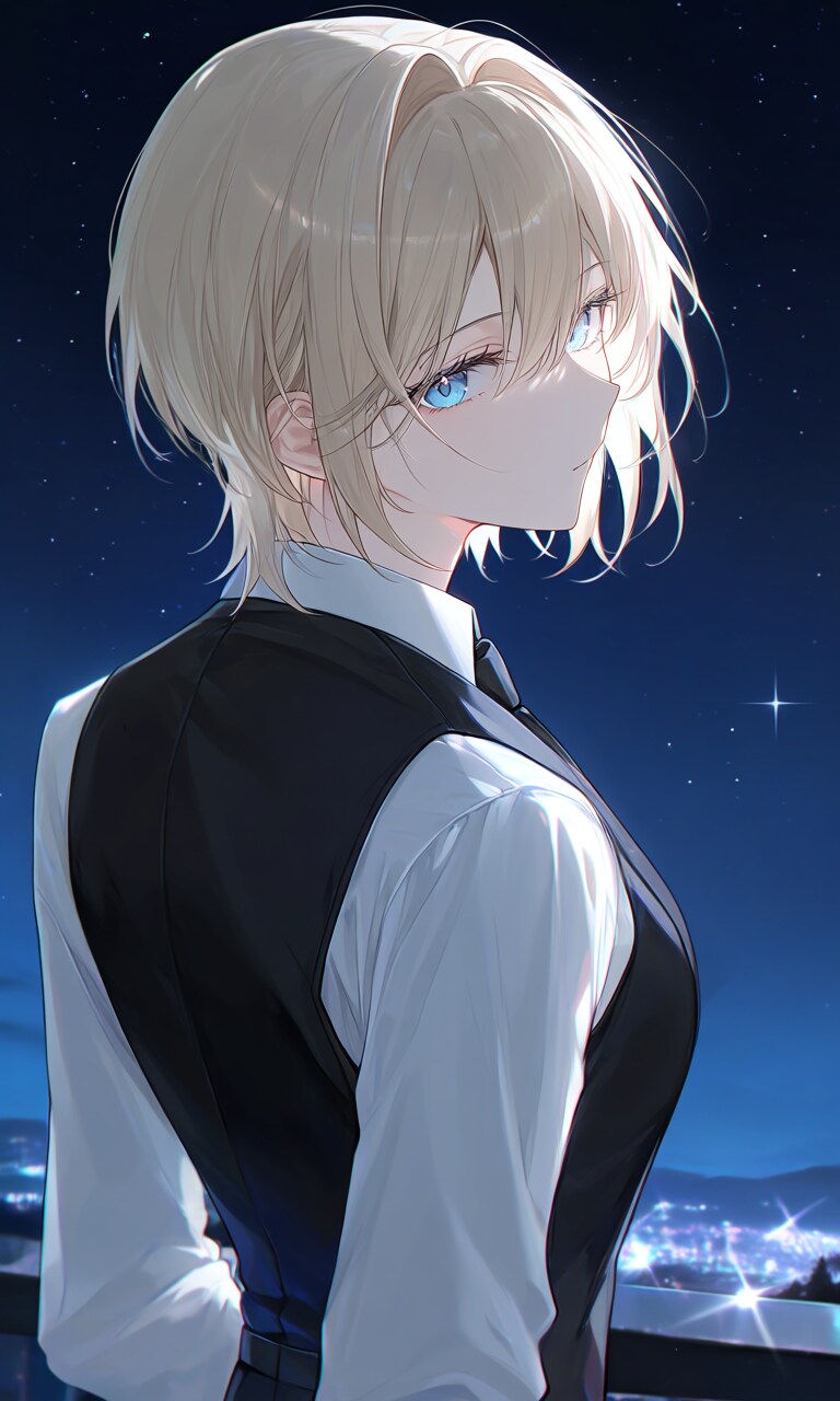 振り向き | の人気AIイラスト・グラビア