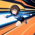 走るうちの子 4枚目