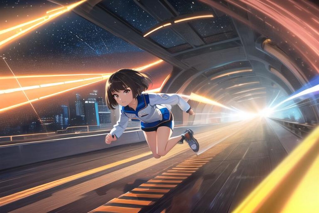 走るうちの子