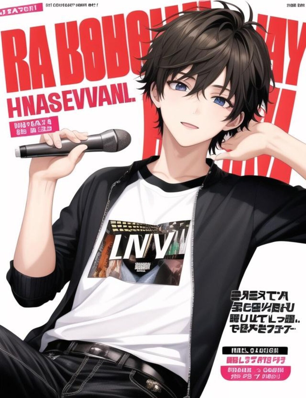 V系　music　magazine