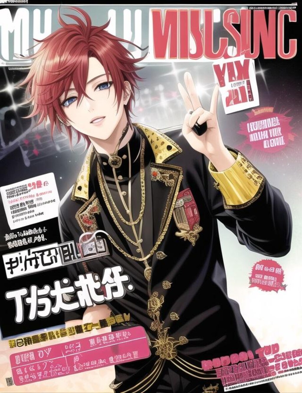 V系　music　magazine