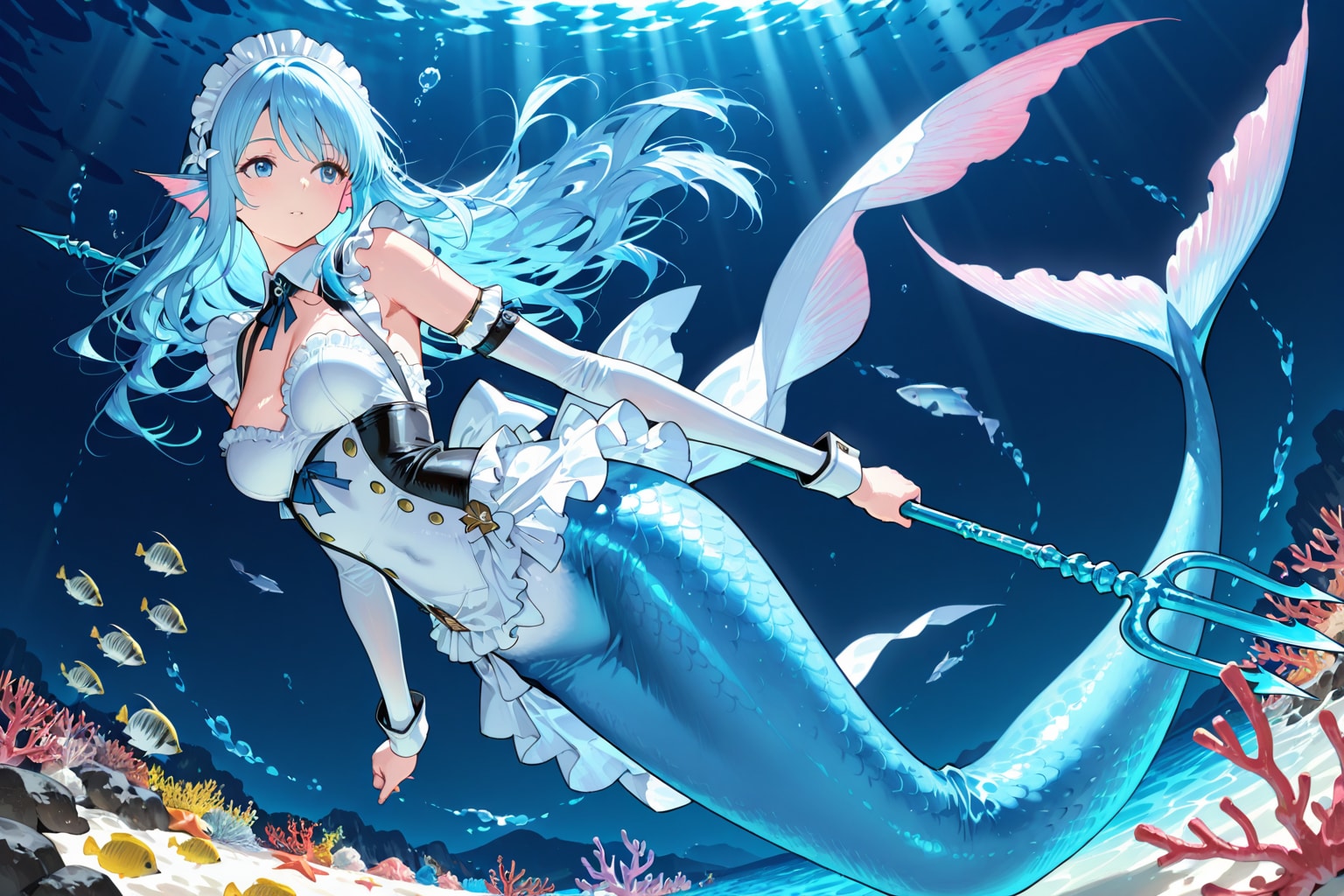 マーメイド | の人気AIイラスト・グラビア