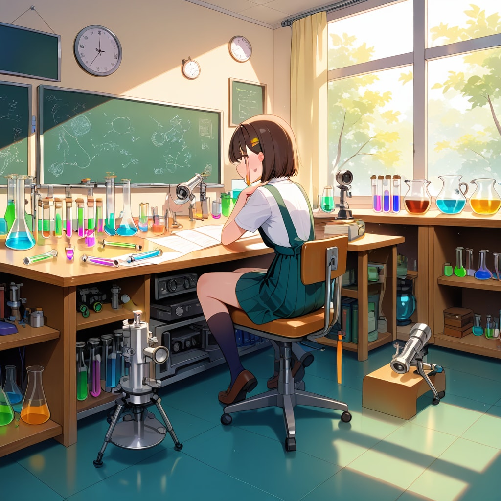 科学部 | の人気AIイラスト・グラビア