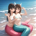 人魚たちはおっぱいが気になるようです 2枚目