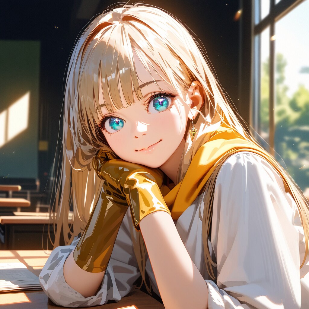 金の手袋のGARLAND