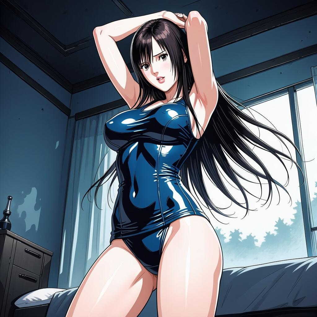 下平玲花_スクール水着_SFW