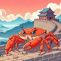 🦀の長城 2枚目