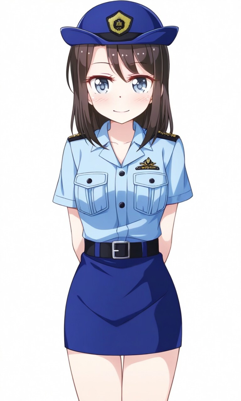 奥沢美咲 婦警