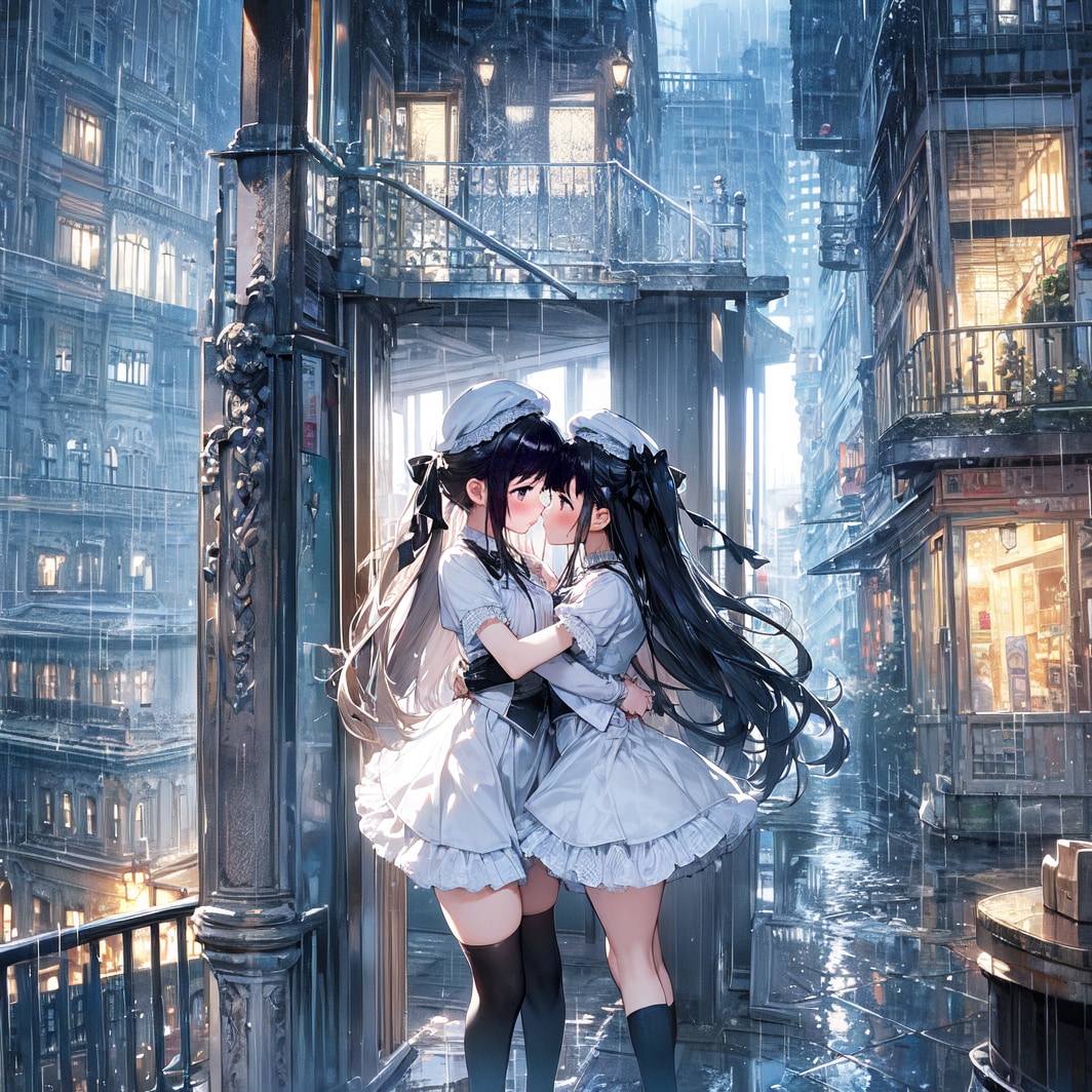 ゴスロリのある風景 | の人気AIイラスト・グラビア