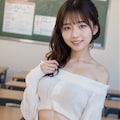 夏のオフショルセーター 2 2枚目